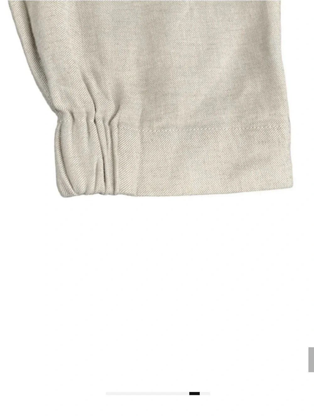 BABATON Aritzia Dexter Linen Cropped Linen Dress Pants Sz XS Pull On